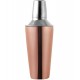 Coqueteleira 750ml 25cm De Altura Aço Inox E Bronze